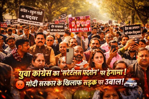 Youth Congress का Shirtless Protest: AI Summit में हंगामा, गिरफ्तारी, सियासी टकराव और राष्ट्रीय छवि पर बहस