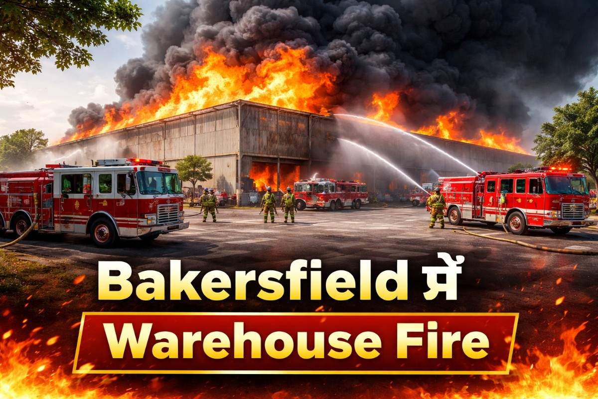 Bakersfield में Warehouse Fire: 11 अप्रैल 2026 की घटना ने खींचा ध्यान