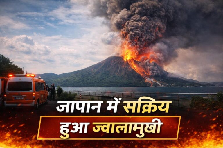 जापान में सक्रिय हुआ ज्वालामुखी: Sakurajima Volcano के विस्फोट के बाद सतर्कता बढ़ी