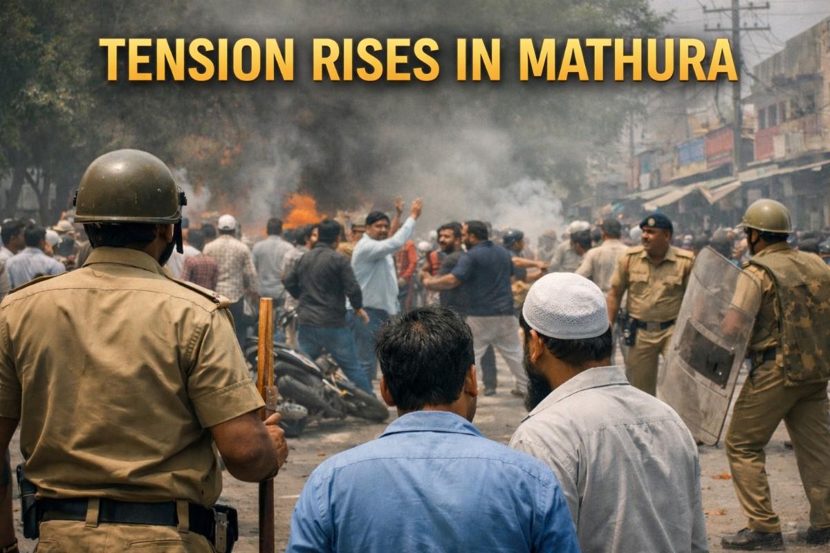 Rising Tension in Mathura: A Small Dispute Turns Into a Matter of Concern