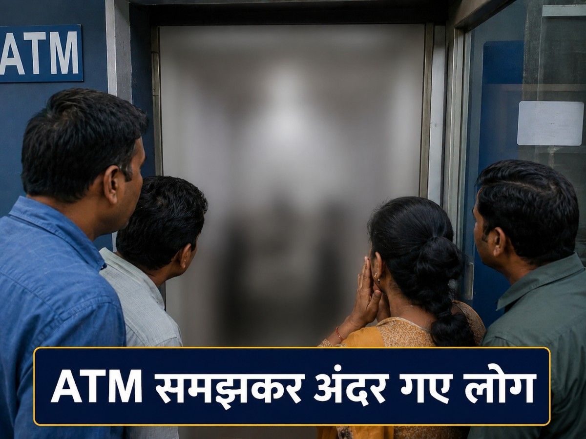 ATM समझकर अंदर गए लोग, लेकिन मशीन की जगह दिखा हैरान करने वाला नजारा